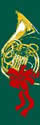 Banner Design 02307 "French Horn"
