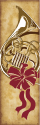 Banner Design 03313 "Poinsettia Candle"